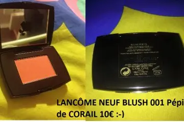 Blush pépite de corail Lancome, Lancôme