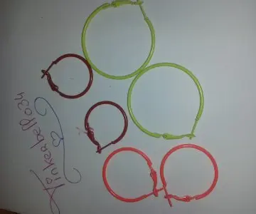 Créoles colorés, Claire's