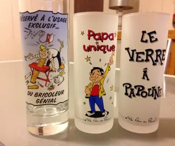 3 grands verres, Inconnue