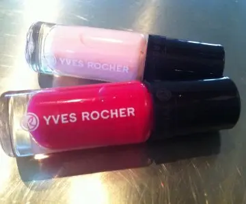 Vernis rose et fushia Yves Rocher, Yves Rocher