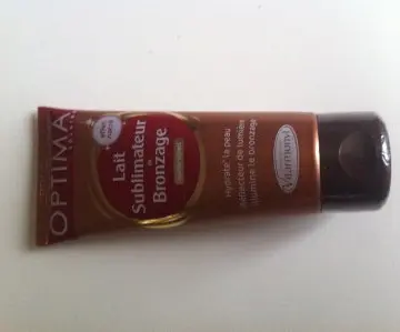 Lait sublimateur de bronzage, Optima