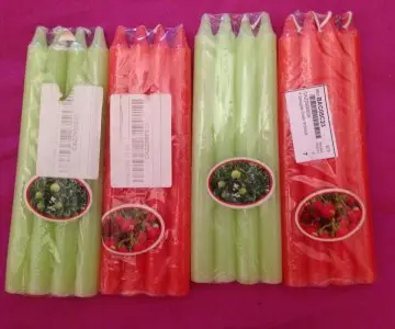 Lot de 16 petits cierges parfumés, Casa