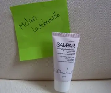 peeling equilibre moussant, Sampar