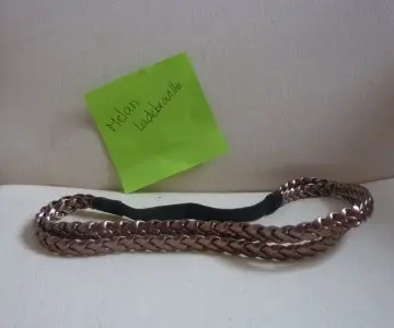Headband marron glacé, Inconnue