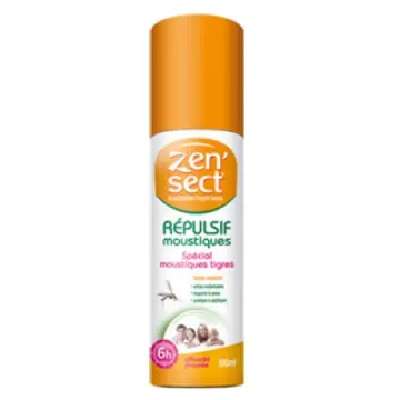 Aérosol corporel anti moustiques, Zen'sect