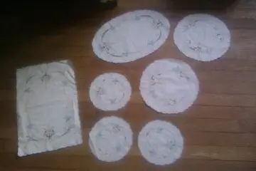 Lot de 7 napperons, Déco