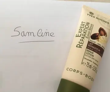 lait réparateur, Yves Rocher