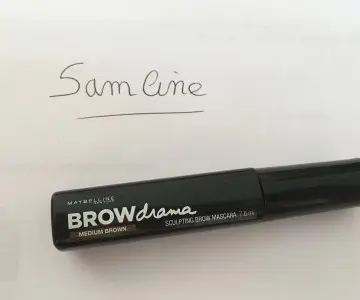 brow drama, Maybelline