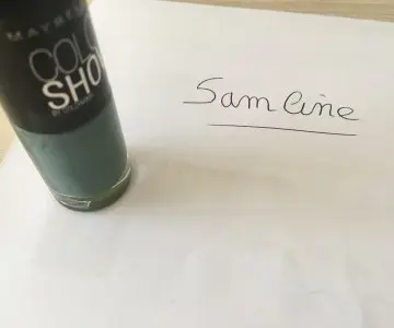 vernis, Gemey Maybelline