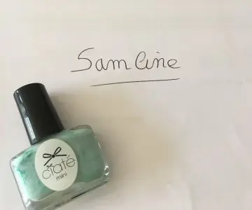 vernis, Ciaté