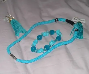 Collier + BO + bracelet, Inconnue