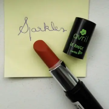 le rouge certifié bio, Avril