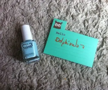 vernis  bleu, Color Club