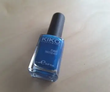 Vernis bleu jean, KIKO