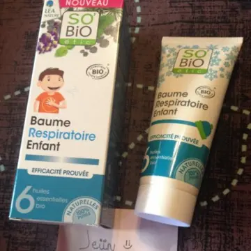 Baume respiratoire enfant, SO'BiO étic