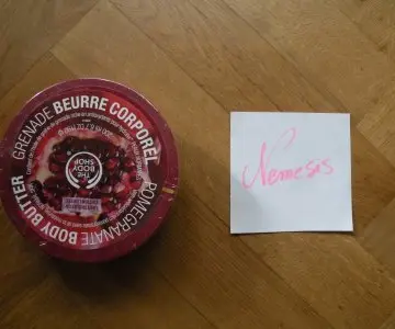beurre corporel grenade, The Body Shop
