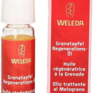 Huile régénératrice à la grenade, Weleda