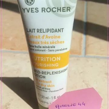 Lait nourissant, Yves Rocher