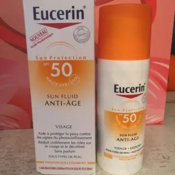 sun fluide anti age, Eucerin