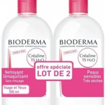 Bioderma Créaline H2O solution micellaire pour pe, Bioderma