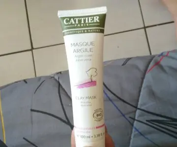 Masque visage argile rose, Cattier