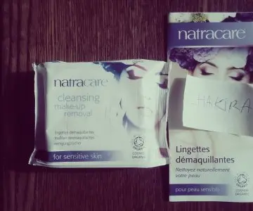 Lingettes démaquillantes bios, Natracare