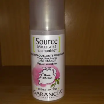 eau démaquillante micellaire, Garancia