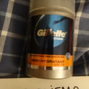 Soin hydratant spf+15, Gillette