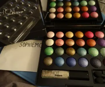 Palettede fards à paupières complète, Hot make up