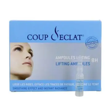 Ampoules Lifting, Coup d'éclat