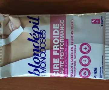 Bandes de cire froide 8, Blondépil