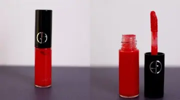 Rouge Laque Ecstasy Lacquer miniature, Armani