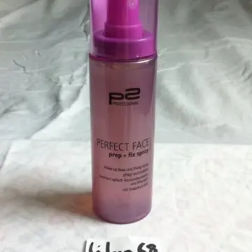 Perfect face prép.+ fix spray, p2 Cosmetics