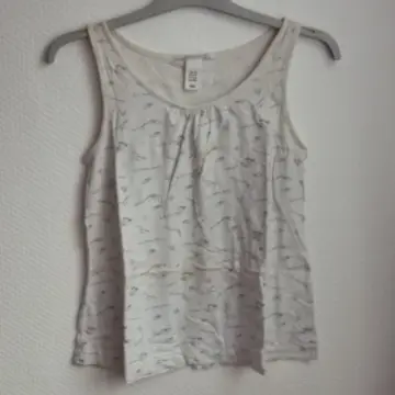 Débardeur Blanc à Motif, H&M