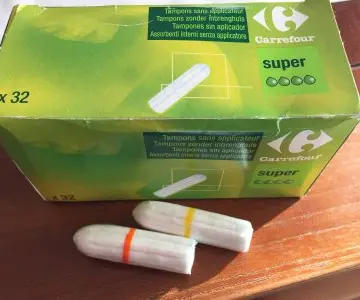 Tampons "super", Carrefour