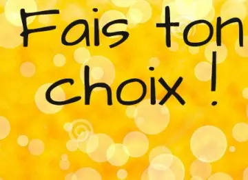 Fais ton choix, Galénic