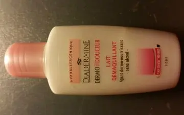 Lait démaquillant dermo douceur, Diadermine