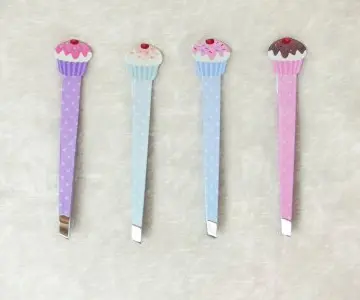 Pince à épiler, Cupcake