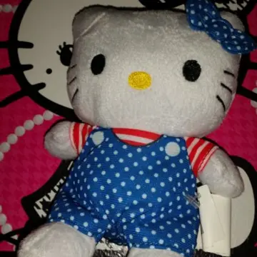 Peluche hk bleu, Hello Kitty