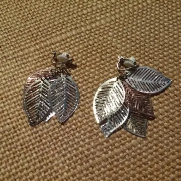 Boucles D'oreilles Plumes À Clip, Inconnue