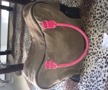 Sac à main marron/rose eurodif, Eurodif