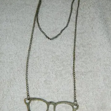 collier lunette doré, Bbn