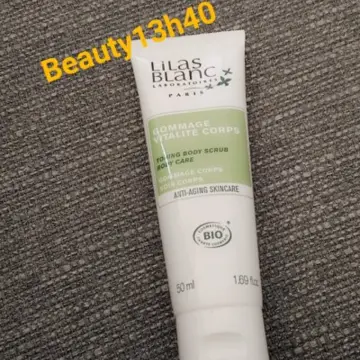 Gommage corps vitalité, Lilas blanc