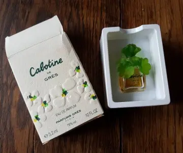 Miniature parfum Cabotine de Gres, Grès