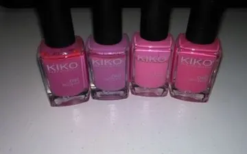 3 vernis kiko, KIKO