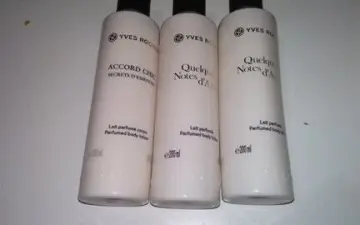 3 laits pour le corps, Yves Rocher