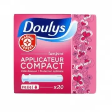 Tampons avec applicateur mini, Doulys