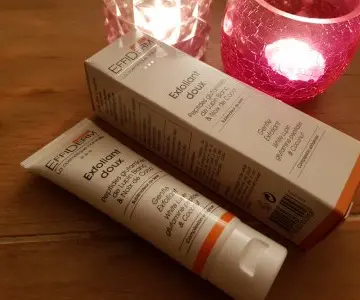 Crème exfoliant doux naturel marque Effiderm, Effiderm