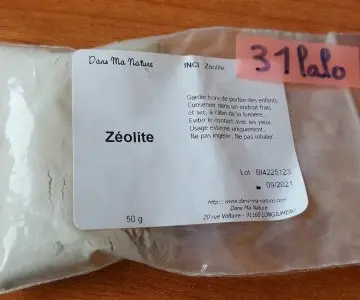 Zeolite en poudre, Dans ma nature