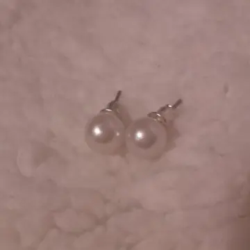 Boucles d'oreilles nacré, Gemo